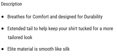 BKS209 Smitty Elite V-Neck Shirt